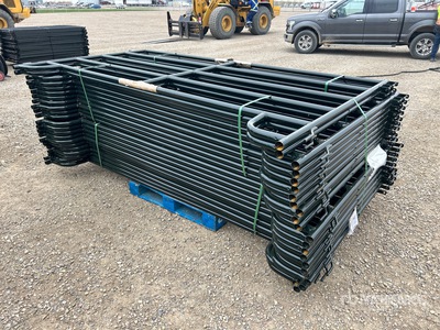 Quantity of (22) 2026 BYT MDRP96 9 ft 6 in Ranch Livestock Panel (Unused)