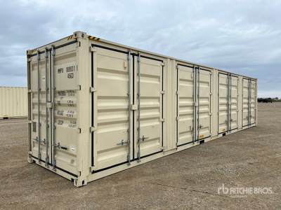 2026 40 ft High Cube Multi-Door Storage Container