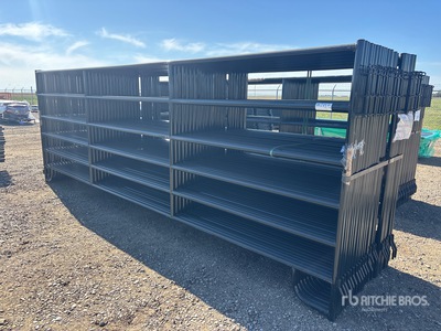 Quantity of (24) 2026 BYT PNL166 16 ft x 5 ft 6 in Livestock Panel (Unused)