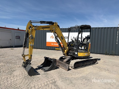 2020 Yanmar Vio33-6 Mini-Pelle Mini Excavadora