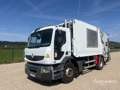 2008 Renault Premium 280 DXi EURO5 4x2 Camion Benne A Ordures Menageres Ciężarówka do zbiórki odpadów