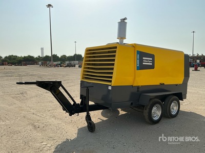 2016 Atlas Copco XAMS 850CD Mobile Air Compressor