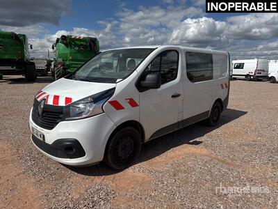 2017 Renault Trafic  Camion Fourgon Fourgon cargo (Inoperable)