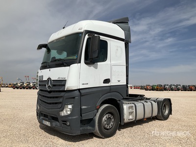 2016 Mercedes-Benz Actros 1845LS CNG 4x2 Cabeza Tractora Cabina Dormitorio