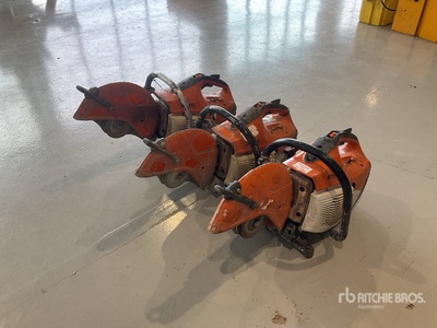 Quantity of (3) Stihl TS410 Cut-Off Saw