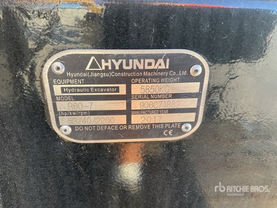 Hyundai R60-7 Mini Excavator