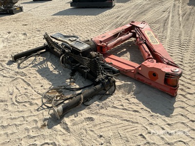 2000 Palfinger Pk-14080 Hydraulic Knuckle Boom Crane