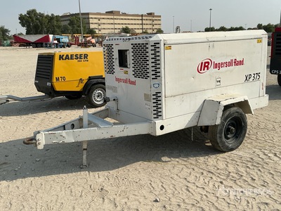 2008 Ingersoll Rand XP375WIR Mobile Air Compressor
