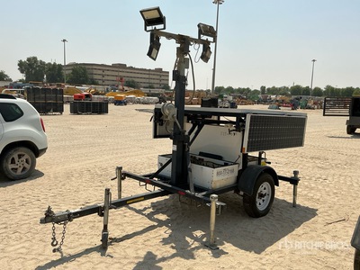 2017 Wanco WSLT-M Solar Torre de iluminación