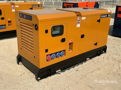 2026 90 kVA Skid-Mounted Generator Set (Unused)