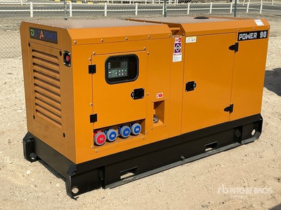 2026 90 kVA Skid-Mounted Generator Set (Unused)