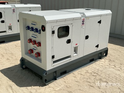 2026 Unikai UK90E 90 kVA Skid-Mounted Generator Set (Unused)