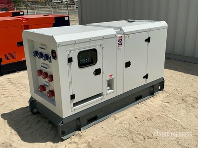 2026 Unikai UK90E 90 kVA Skid-Mounted Generator Set (Unused)