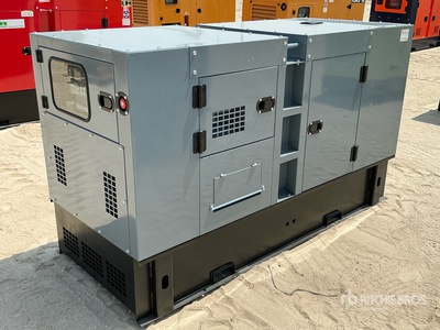 2026 Crown Power CR88 80 kVA Skid-Mounted Generator Set (Unused)