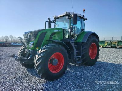 2018 Fendt 828 Vario PROFI+, Vario Grip front and rear 4WD Tractor