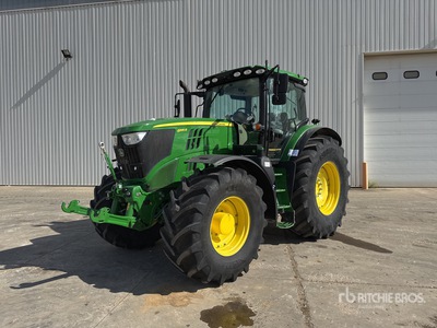 2019 John Deere 6195R Direct Drive Ciągnik 4WD