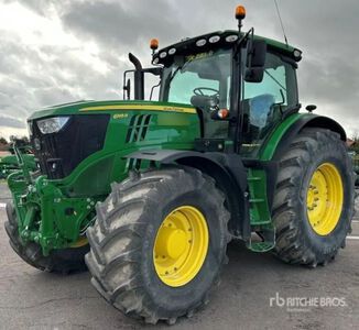 2019 John Deere 6195R Direct Drive, AutoTrac Ready 4WD Tractor