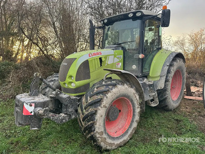 2010 Claas Arion 640 Hexashift 4WD-tractor