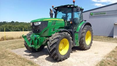 2015 John Deere 6150R Autopower, Autotrac 4WD-tractor