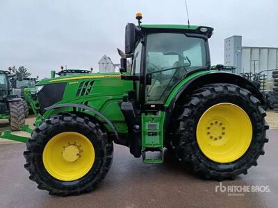 2016 John Deere 6195R Autopower, Autotrac Ready 4WD-tractor