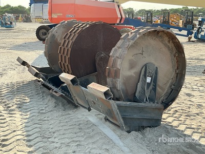 Quantity of (3) Roue de compactage pour chargeuse à différentiel