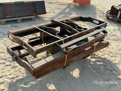 Quantity of (3) Brackets Varios, implementos para pala cargadora - Fits Wheel loaders