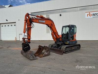2019 Doosan DX85R-3 Pelle Sur Chenilles Kettenbagger