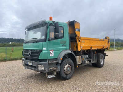 2006 Mercedes-Benz AXOR 1828 4x2 Camion Bibenne remorquant Camion à benne basculante S/E