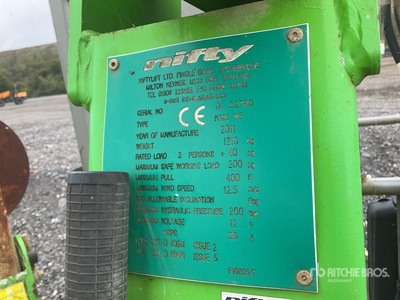 2011 Nifty-Lift N120HE Electric Scissor Lift