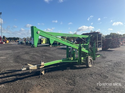 2011 Nifty-Lift N120HE Trailer Mounted Articulating Boom Lift