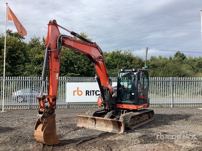 2018 Kubota KX080-4 Tracked Excavator