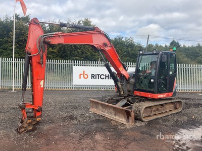 2018 Kubota KXO80-4 حفارة بجنزير
