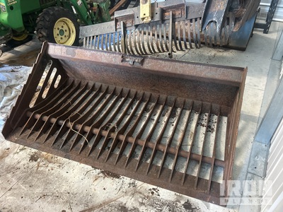 72 in Skeleton Skid Steer Bucket