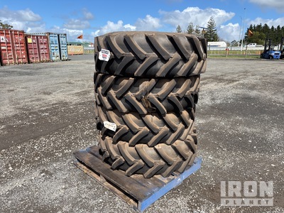 Quantity of (4) 15.5/80-24 Tires (Unused)