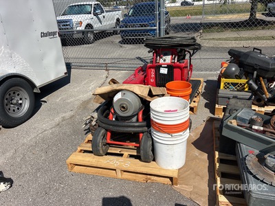 Ridgid K-1500 sewer rodding machine w/15' guard hose