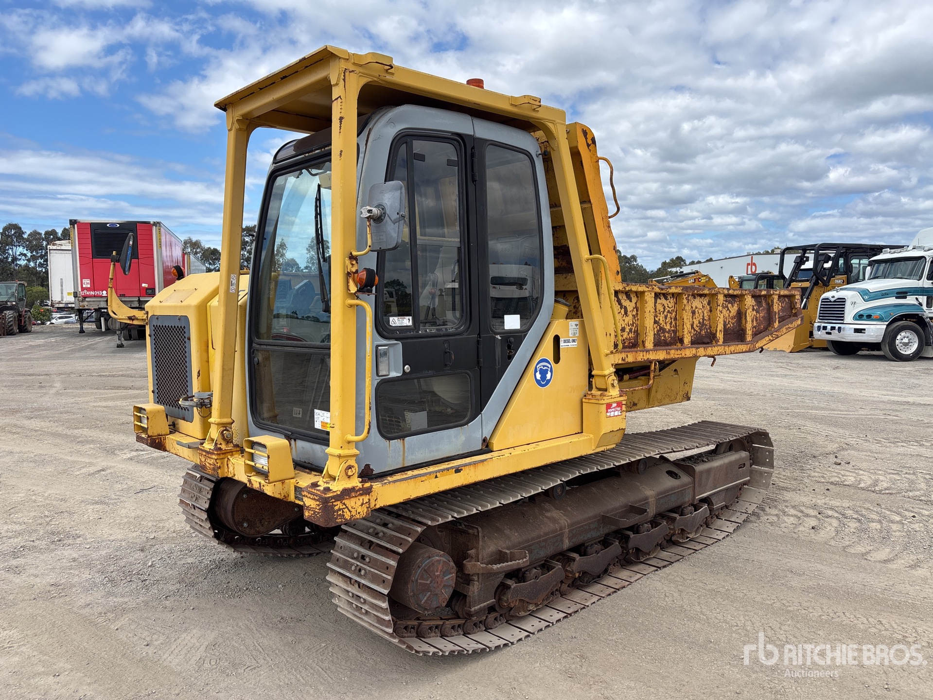 2003 Komatsu CD60R-1 6 t Crawler Dumper