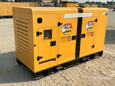 2024 Stamford Hlgf-1441F1 150 kVA Skid-Mounted Generatore (Unused)