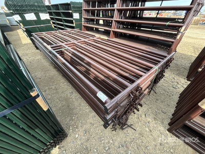 Quantity of (12) 2026 BYT HDALYPNL12 12 ft x 5 ft 10 in Alley Livestock Panel (Unused)
