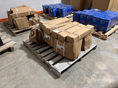 Quantity of (6) 2026 BYT ABTJK50 50T Air/Hydraulic Bottle Jack w/ handle (Unused)