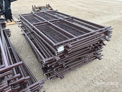 Quantity of (18) 2026 BYT MSPP07 7 ft x 4 ft 3 in Mesh Sheep Livestock Panel (Unused)