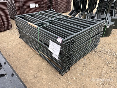 Quantity of (18) 2026 BYT RP76 7 ft 6 in x 5 ft Ranch Livestock Panel (Unused)