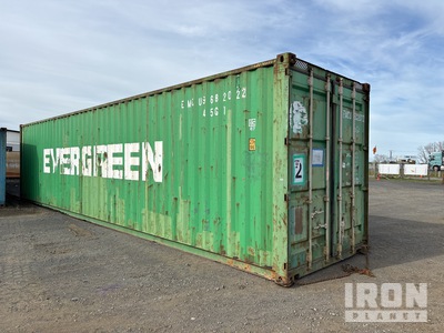 2008 40 ft High Cube Storage Container