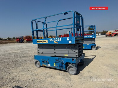 2017 Genie GS3246 Scissor Lift (Inoperable)