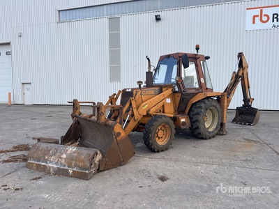 1987 Case 580G 4x4 Tractopelle Graaflaadmachine