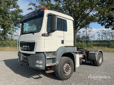 2012 MAN 4x4 Cabeza Tractora Cabina Dormitorio (Inoperable)