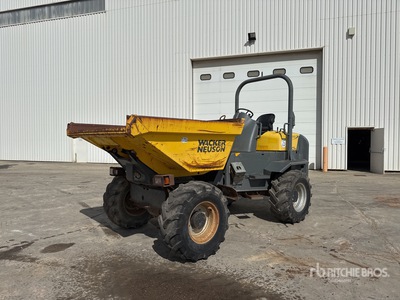 2013 Wacker Neuson 6001 6000 t 4x4 Swivel Motobasculeur Dumper