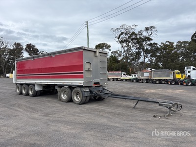 2012 Tefco 9.2 m 5/Axle Dog Remolque banera
