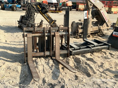 Quantity of (3) Wheel Loader Forks