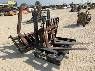 Quantity of (3) Wheel Loader Forks
