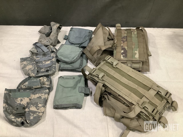 (125) Pouches, (90) Individual Inserts, (29) IFAK Inserts & Assorted Items